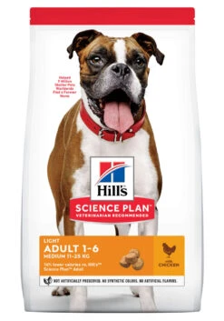 Hill's Science Plan Adult Light Medium Kip 12 Kg