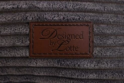 Designed By Lotte Hondenmand Ribbed Bruin 8 Designed By Lotte Hondenmand Ribbed Bruin -Trixi Huisdier Winkel 0716160 det2