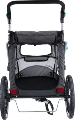 TRIXIE Opvouwbare Hondenfietskar Grijs 9 TRIXIE Opvouwbare Hondenfietskar Grijs -Trixi Huisdier Winkel 4011905127941 2