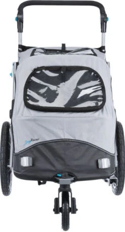 TRIXIE Opvouwbare Hondenfietskar Grijs 11 TRIXIE Opvouwbare Hondenfietskar Grijs -Trixi Huisdier Winkel 4011905127965 1
