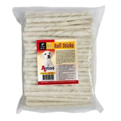 Antos Rawhide White Roll Sticks 12,7 Cm 100 St