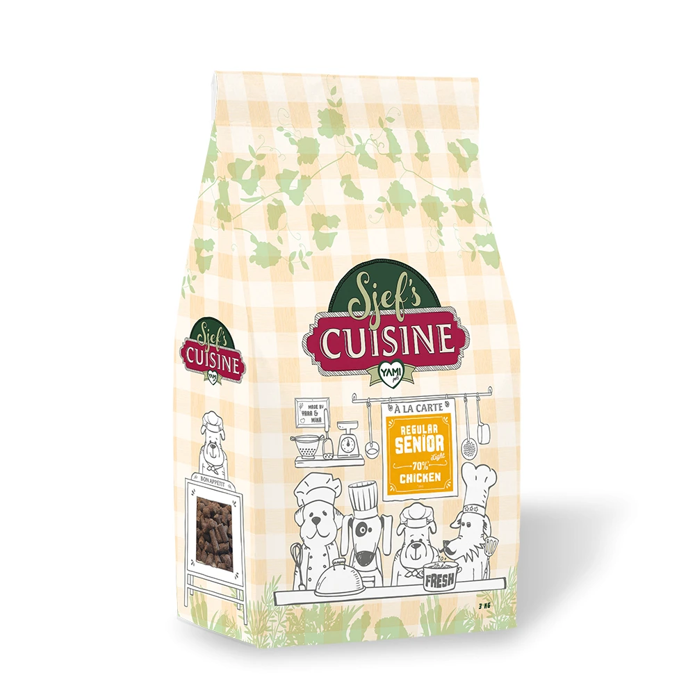 Yamipets Sjef's Cuisine Hondenvoer Regular Senior 3 Kg 1 Yamipets Sjef's Cuisine Hondenvoer Regular Senior 3 Kg