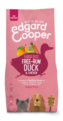 Edgard & Cooper Hondenvoer Puppy Eend En -kip 7 Kg