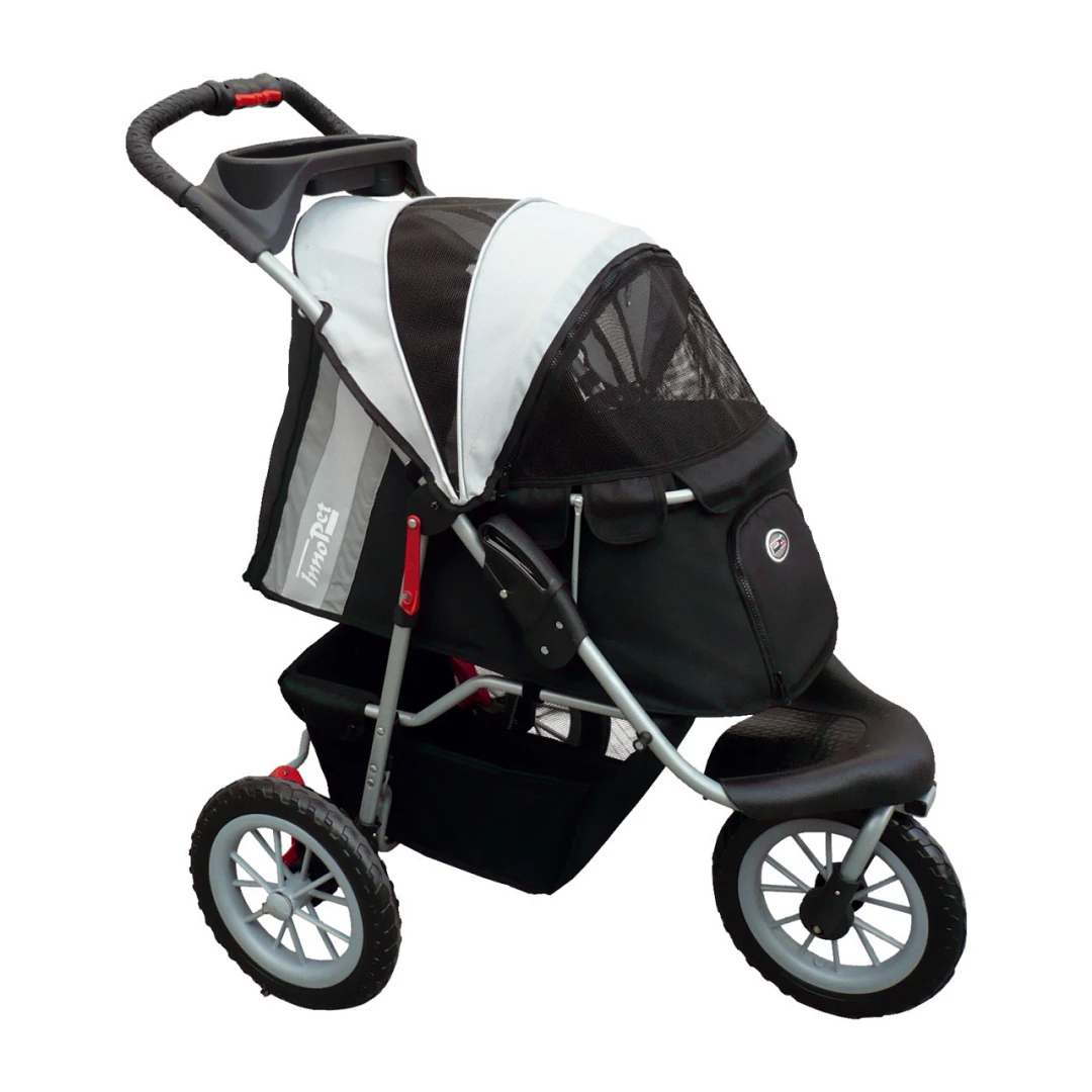 Innopet Hondenbuggy Comfort EFA ECO Black/Silver Grey 1 Innopet Hondenbuggy Comfort EFA ECO Black/Silver Grey